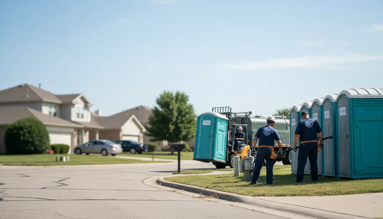 Porta Potty Rental in Lake City, KS near me